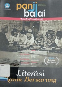 Panji Balai: Majalah Kebahasaan dan Kesusastraan, Edisi 3, Tahun II, Januari-Juni 2016
