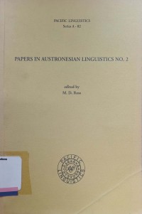 Papers in austronesian linguistics no. 2