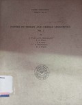 Papers in pidgin and creole linguistics no. 1