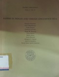 Pappers in pidgin and creole linguistics no. 4