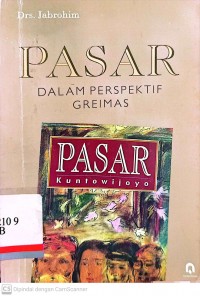 Pasar : dalam persppektif greimas