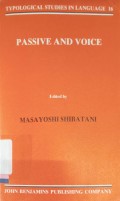 Passive and voice