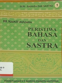 Peristiwa bahasa dan Sastra