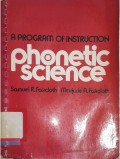 Phonetic science : A program of instruction
