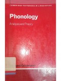 Phonology : Analysis and theory