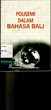 Polisemi dalam bahasa Bali