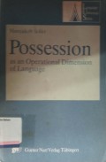 Possession: as an operational dimension of language