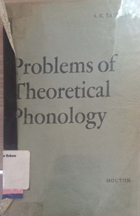 Problems of Theoritical Phonology