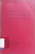 Proceedings of The Tenth Annual Meeting of the Berkeley Linguistics Society
