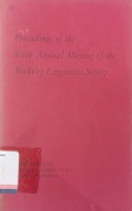 Proceedings of The Sixth Annual Meeting of the Berkeley Linguistics Society