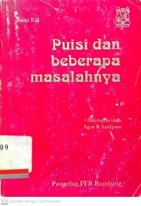 Puisi dan beberapa masalahnya