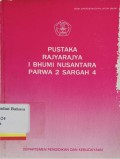 Pustaka rajyarajya i bhumi nusantara parwa 2 sargah 4