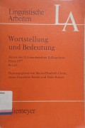 Wortstellung und Bedeutung