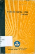 Struktur sastra lisan Lampung