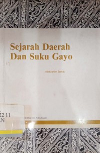 Sejarah daerah dan suku gayo