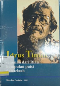 Seniman dari Riau kumpulan puisi dan telaah