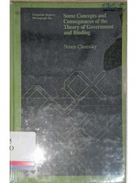 Some Concepts and Consequences of the Theory of Government and Binding