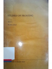 Studies on fronting