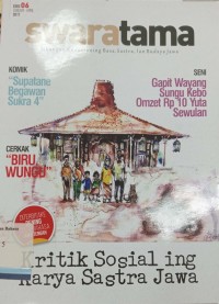 Swaratama: Mbangun, Kuncaraning Basa, Sastra, lan Budaya Jawa, edisi 06 Januari--April, 2017