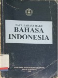 Tata bahasa baku bahasa Indonesia