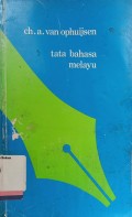 Tata Bahasa Melayu
