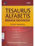 Tesaurus Alfabetis Bahasa Indonesia