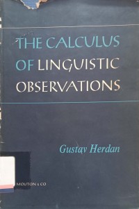 The calculus of linguistic observations