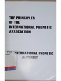 The principles of the international phonetic association