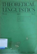 Theoretical Linguistic