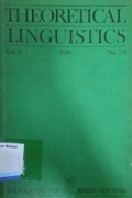 Theoretical Linguistic