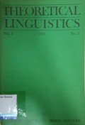 Theoretical Linguistic