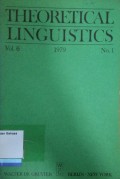 Theoretical Linguistic