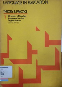 Language in Education : Theory and Practice