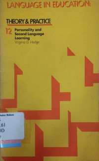 Language in Education : Theory and Practice
