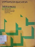 Language in Education : Theory and Practice