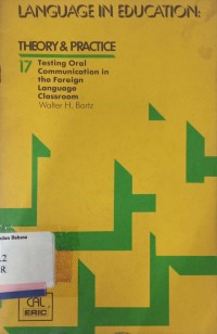 Language in Education : Theory and Practice