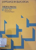 Language in Education : Theory and Practice