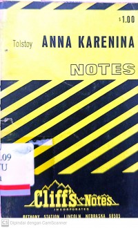 Tolstoy anna karenina notes