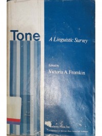 Tone: A linguistic survey