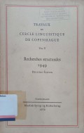 Recherches structurales 1949 : Deuxieme edition