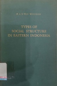 Types of social structure in eastern Indonesia