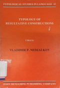 Typology of Resultative Constructions
