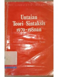 Untaian Teori Sintaksis 1970-1980an