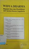 Widya Dharma: majalah ilmu dan pendidikan, Th. 1, No. 2, April 1991