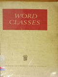 Word classes