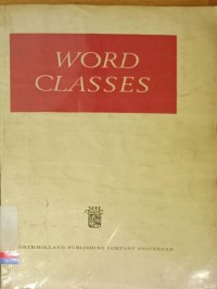 Word classes